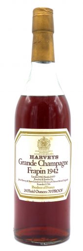 1942 Harveys Grande Champagne Cognac Frapin, 70.0 Proof (1977) 700ml