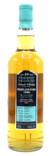 1988 Murray McDavid Single Malt Scotch Whisky Highland Park 20 Year Old (2008) 700ml